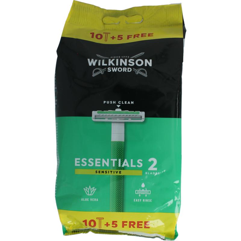 Wilkinson Extra2 Sensitive 10+5 Gratis