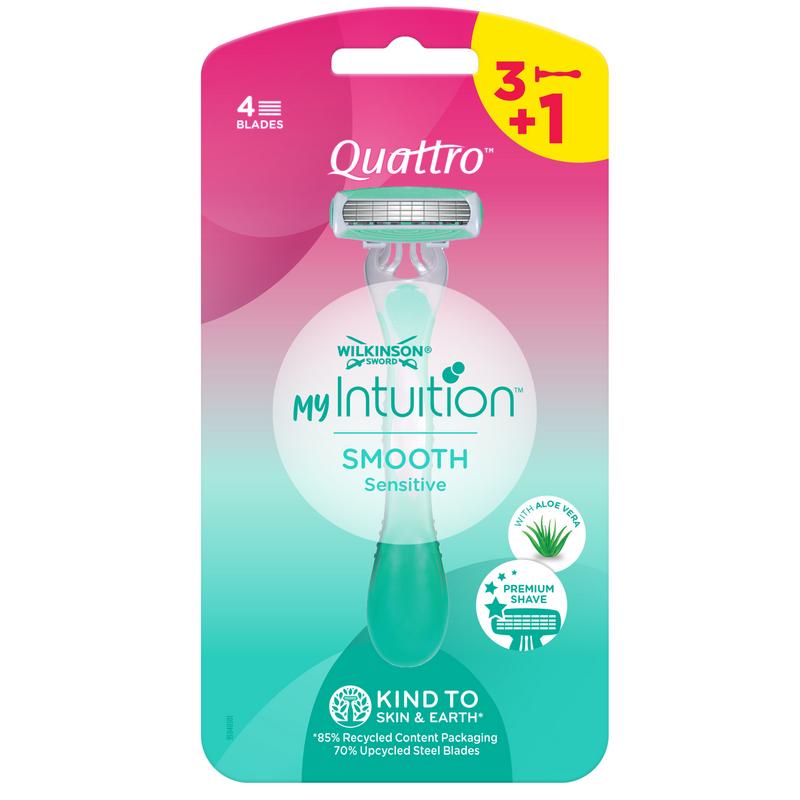 Wilkinson Quattro My Intuition Disposables 3+1