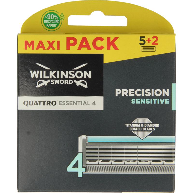 Wilkinson Quattro Titanium Sensitive Mesjes 5+2