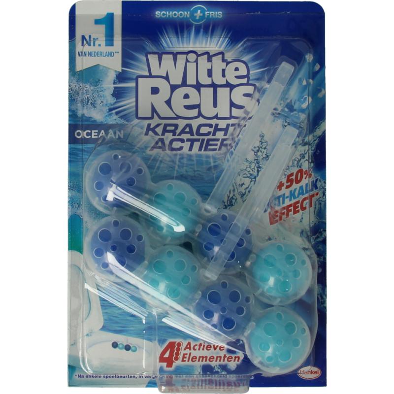 Witte Reus Toiletblok Kracht Actief Oceaan Boost