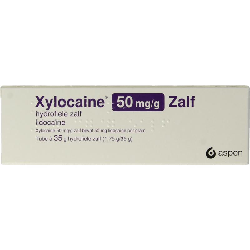 Xylocaine Hydrofiele Zalf Lidocaine 50Mgg