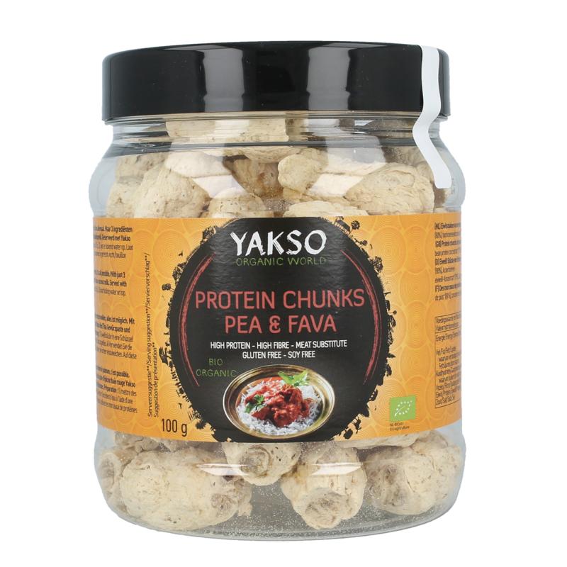 Yakso Eiwitbrokken Erwten & Fava Bonen Bio