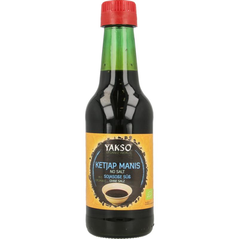 Yakso Ketjap Zonder Zout Bio