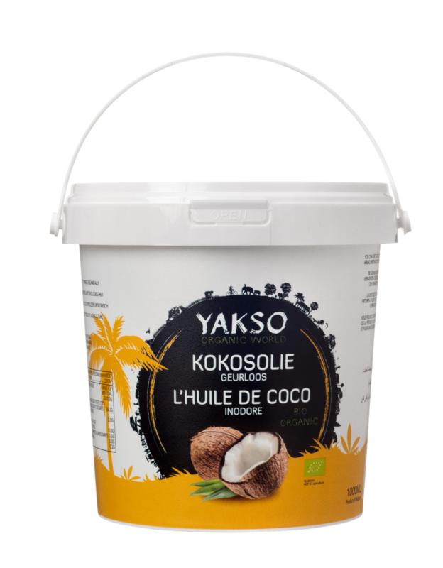 Yakso Kokosolie Geurloos Bio