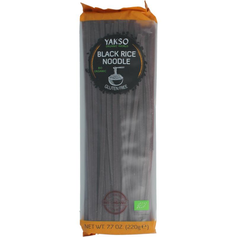 Yakso Rice Noodle Zwart Bio