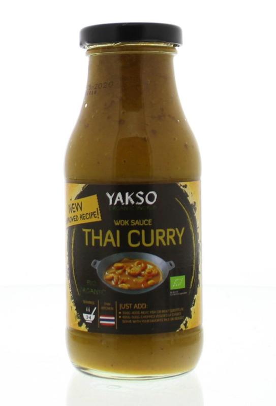 Yakso Woksaus Curry Bio