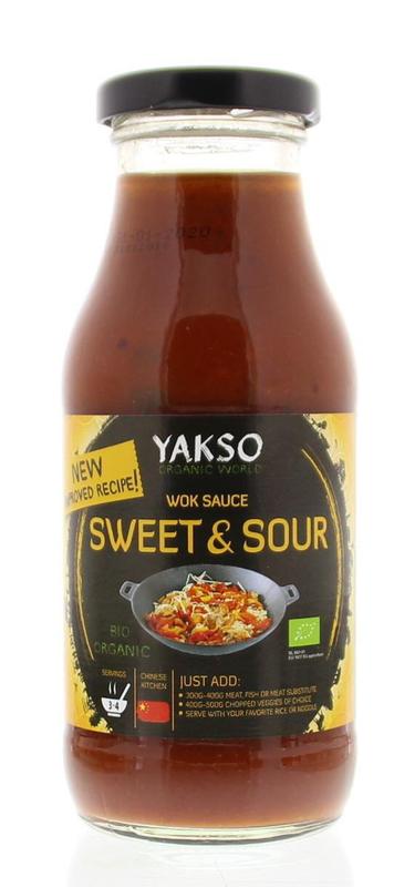 Yakso Woksaus Sweet & Sour Bio