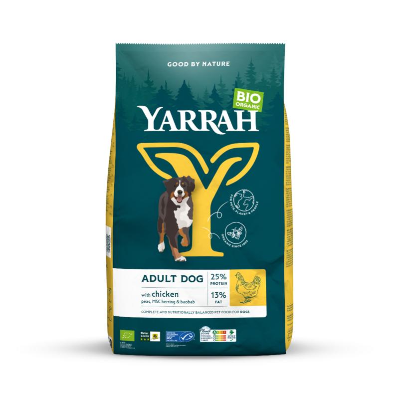 Yarrah Adult Hondenvoer Met Kip Bio Msc