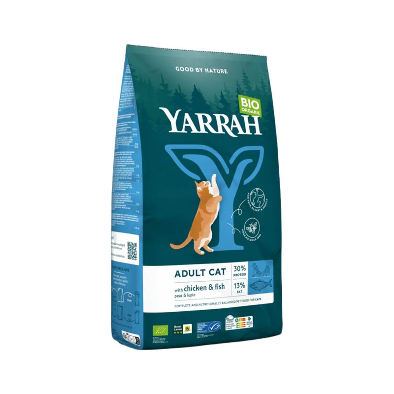 Yarrah Adult Kattenvoer Met Vis Bio