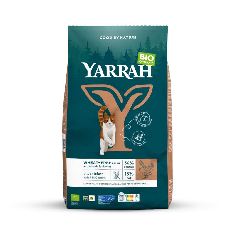 Yarrah Kattenvoer Wheat-Free Bio