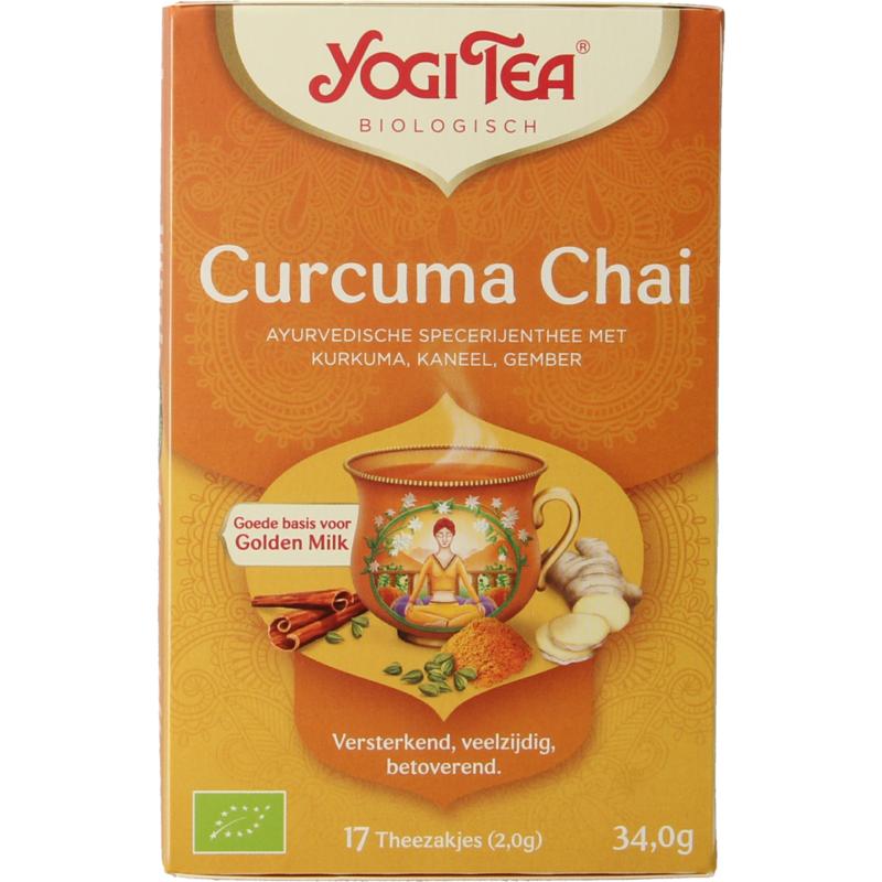 Yogi Tea Curcuma  Turmeric Chai Tea Bio