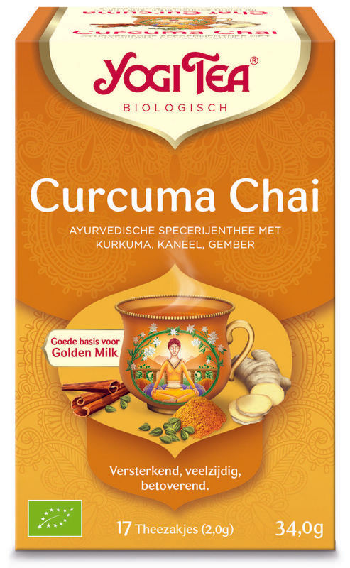 Yogi Tea Curcuma  Turmeric Chai Tea Bio