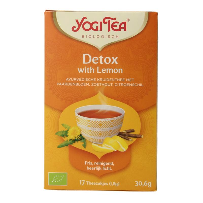 Yogi Tea Detox With Lemon Bio