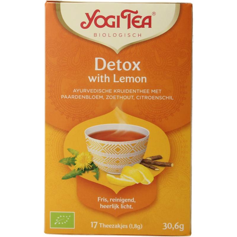Yogi Tea Detox With Lemon Bio