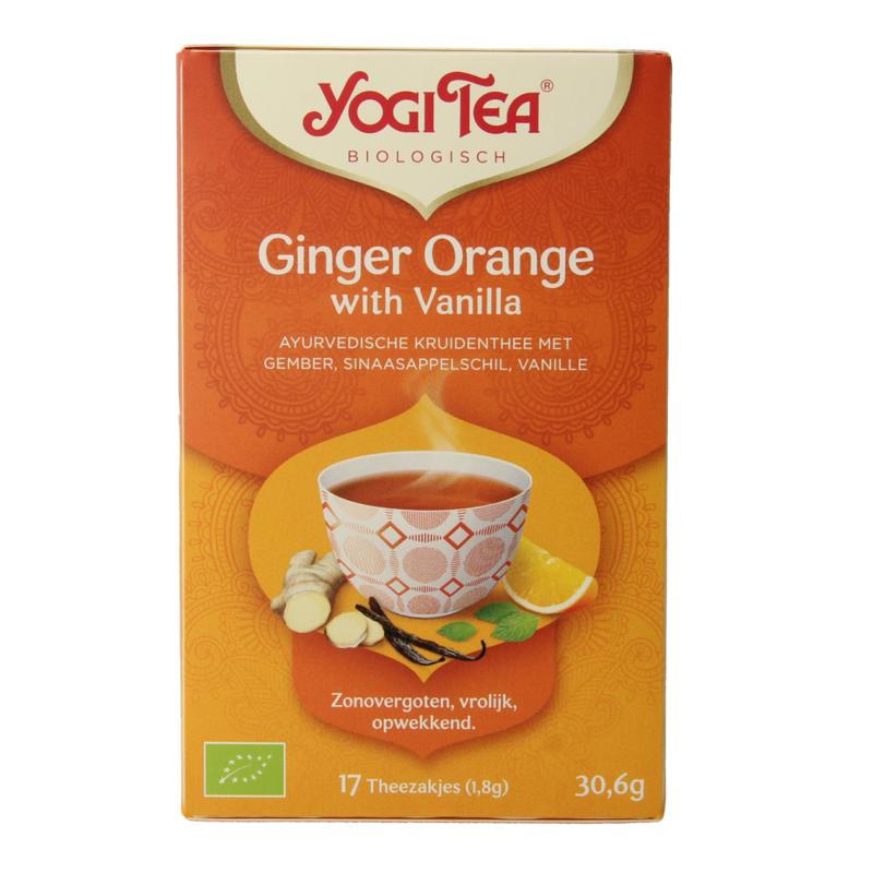 Yogi Tea Ginger Orange Vanilla Bio