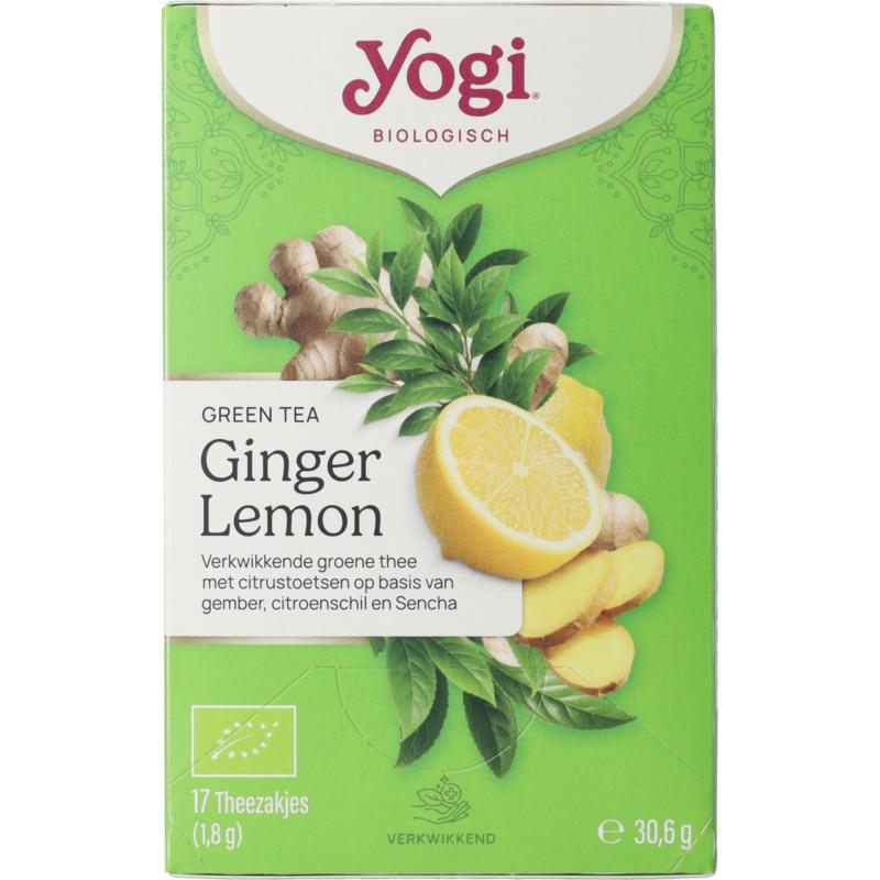 Yogi Tea Green Tea Ginger Lemon Bio