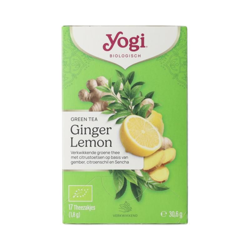 Yogi Tea Green Tea Ginger Lemon Bio