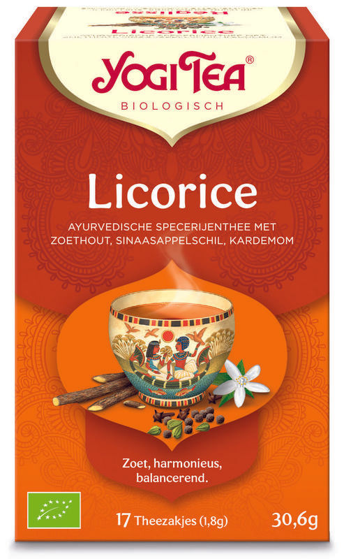 Yogi Tea Licorice Egyptian Bio