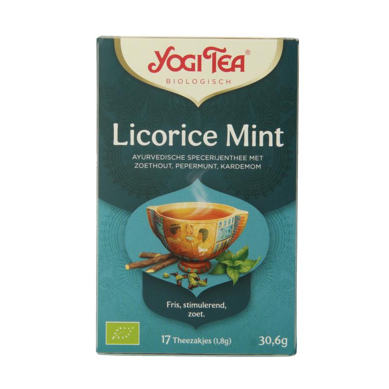 Yogi Tea Licorice Mint Bio