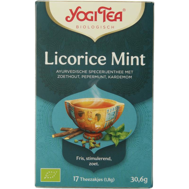 Yogi Tea Licorice Mint Bio
