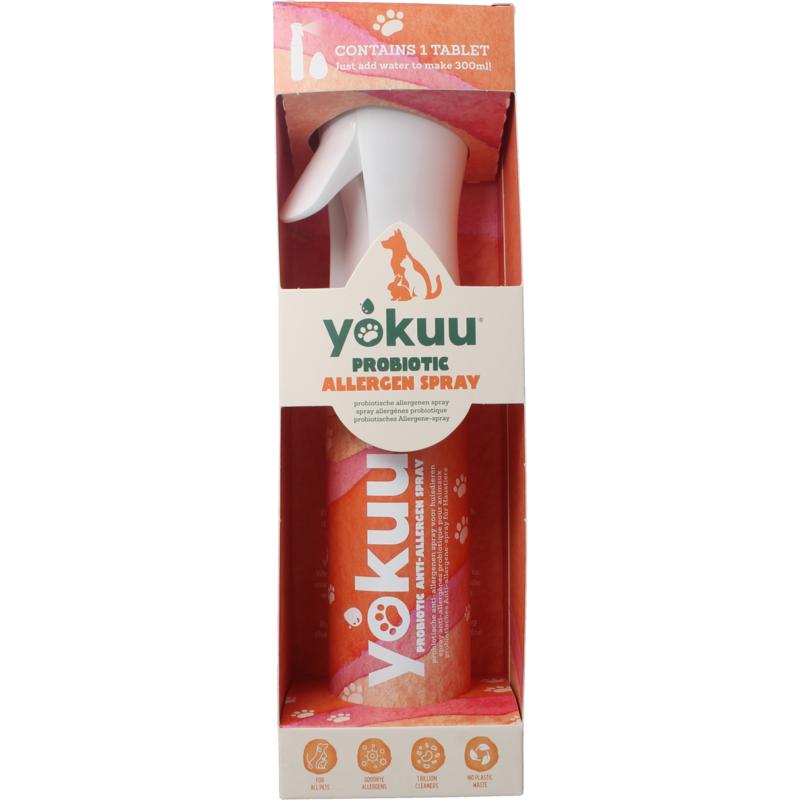 Yokuu Probio Allergenenspray Huisdieren Startset