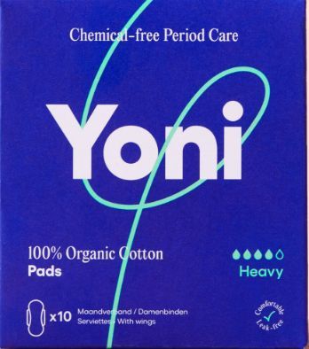 Yoni Maandverband Heavy Met Vleugels