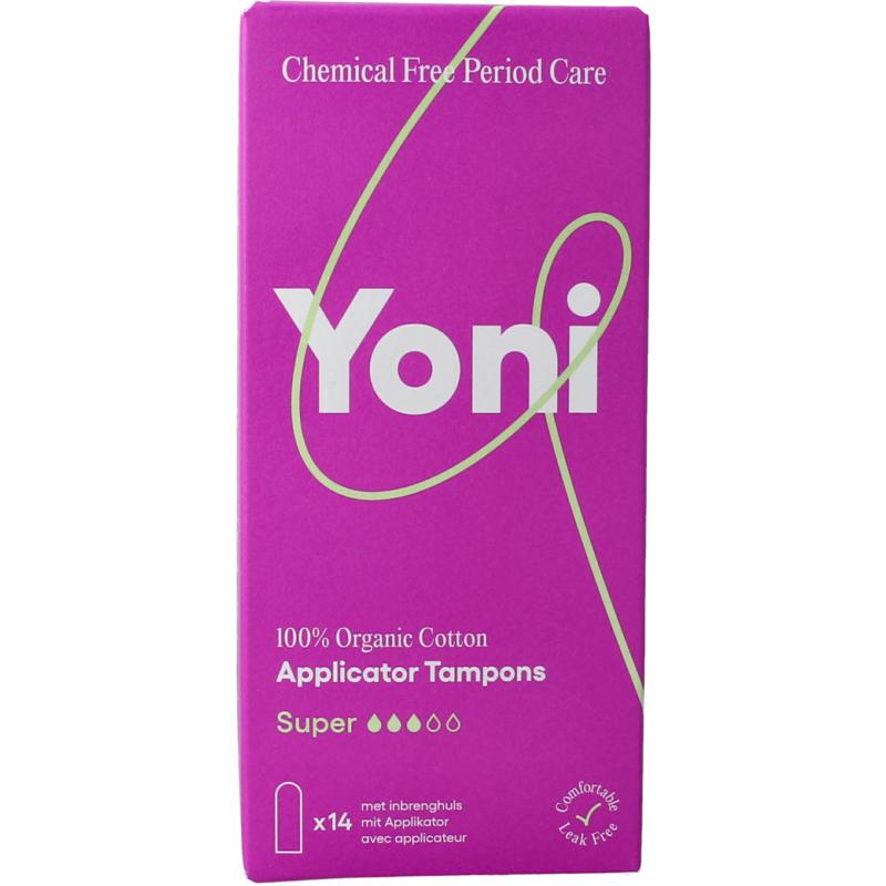 Yoni Tampons Super Met Applicator