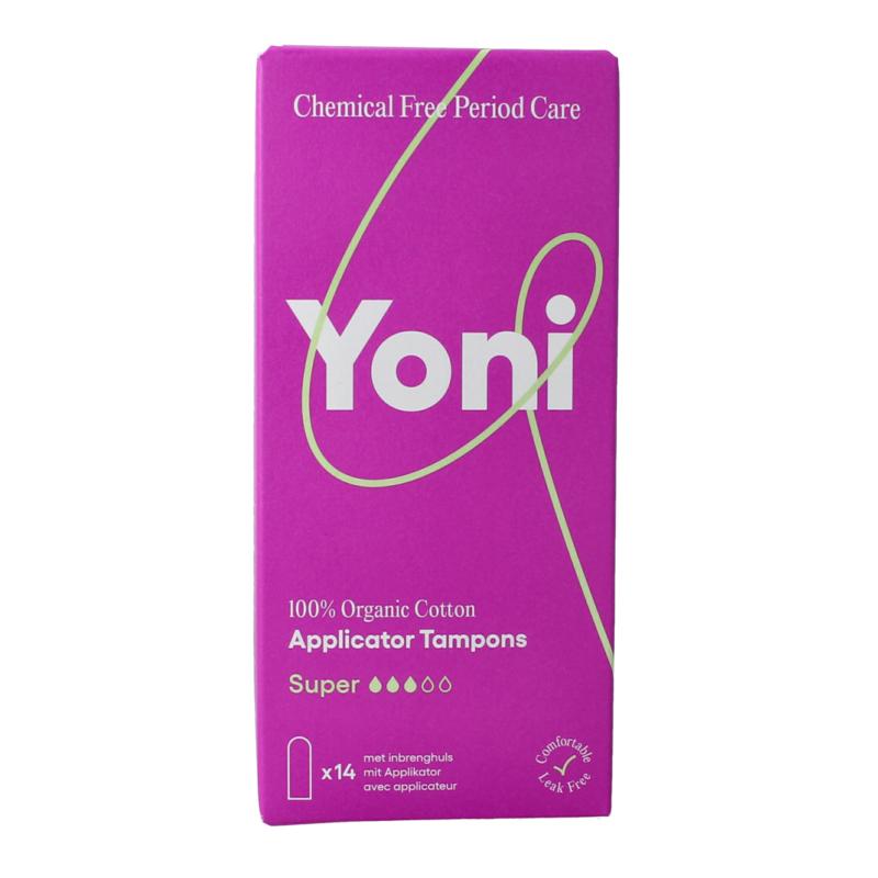 Yoni Tampons Super Met Applicator