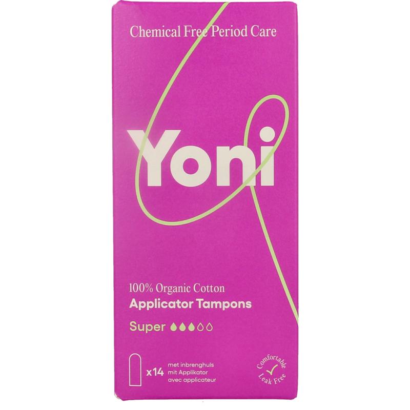 Yoni Tampons Super Met Applicator