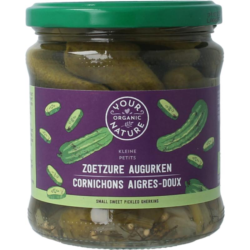 Your Organic Nat Augurken Zoetzuur