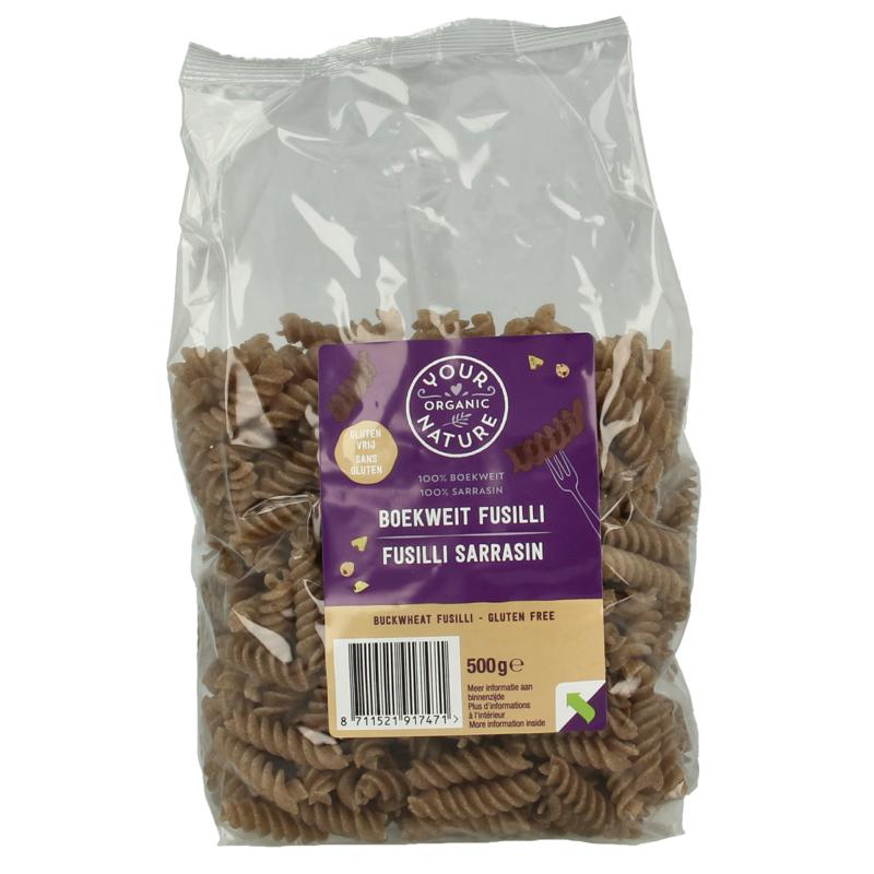 Your Organic Nat Boekweit Pasta Glutenvrij Bio