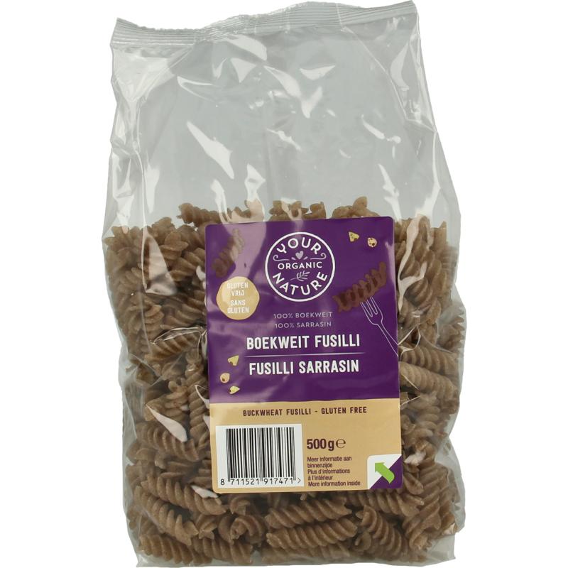 Your Organic Nat Boekweit Pasta Glutenvrij Bio