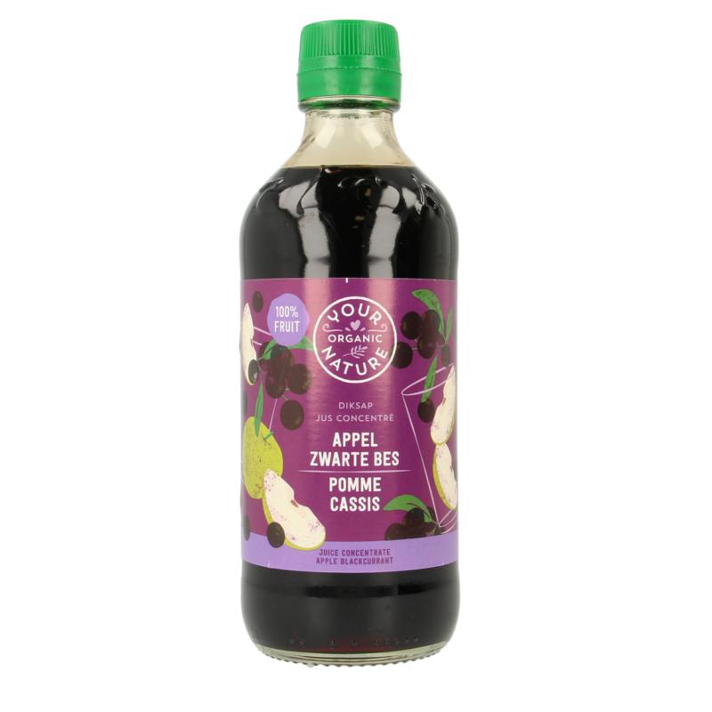Your Organic Nat Diksap Appel Zwarte Bes Bio