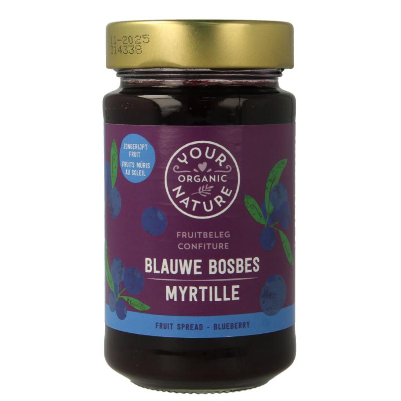 Your Organic Nat Fruit Beleg Blauwe Bosbes Bio