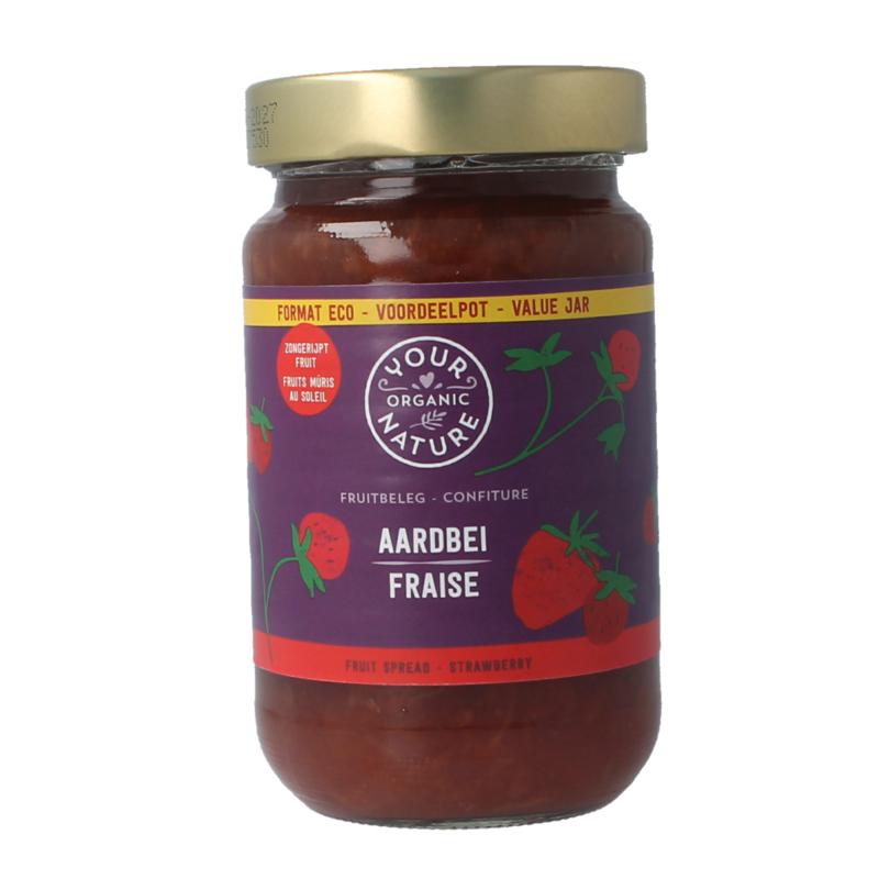 Your Organic Nat Fruitbeleg Aardbei Bio
