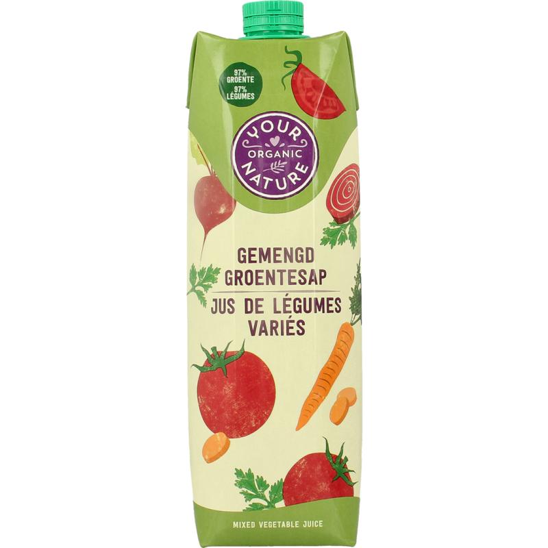 Your Organic Nat Groentesap Gemengd Bio