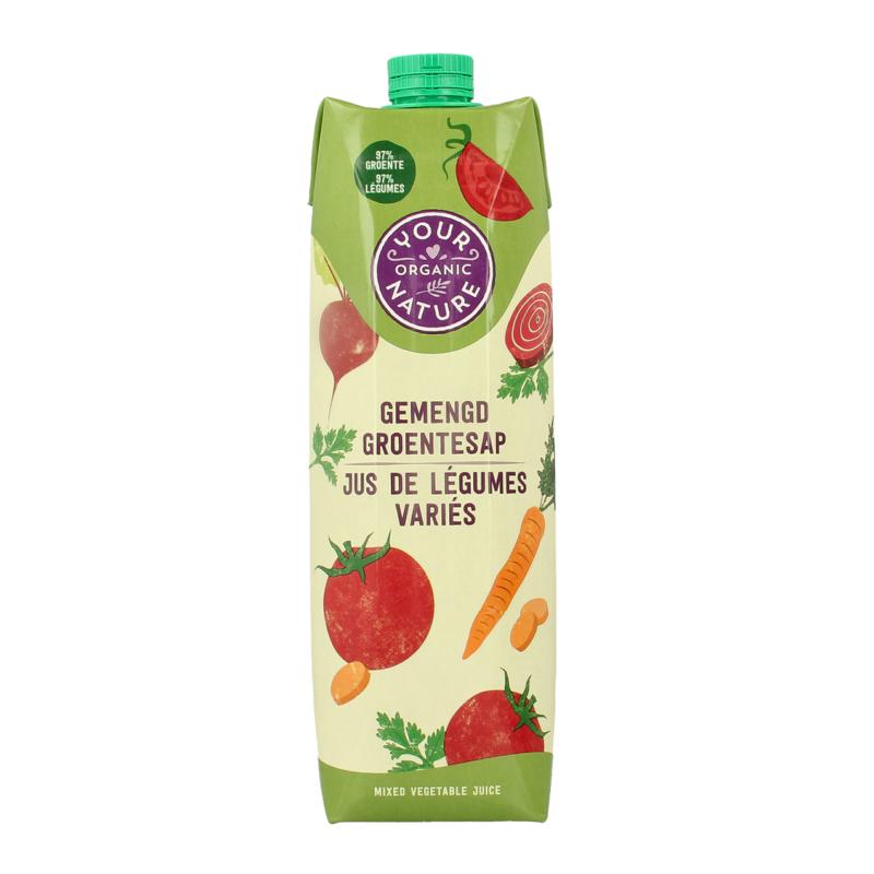 Your Organic Nat Groentesap Gemengd Bio