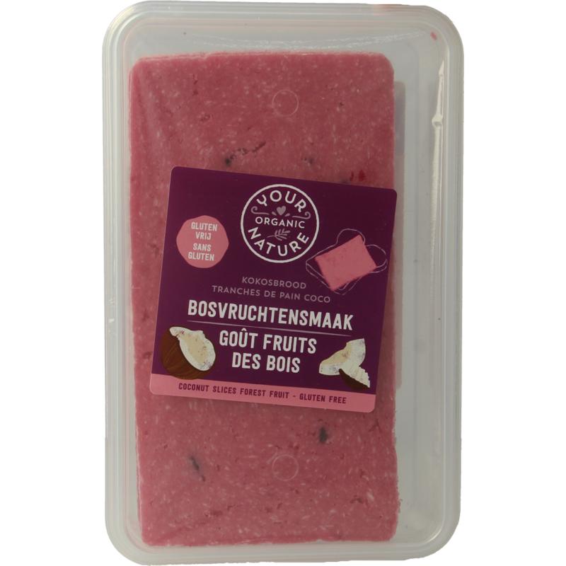 Your Organic Nat Kokosbrood Bosvruchten Bio