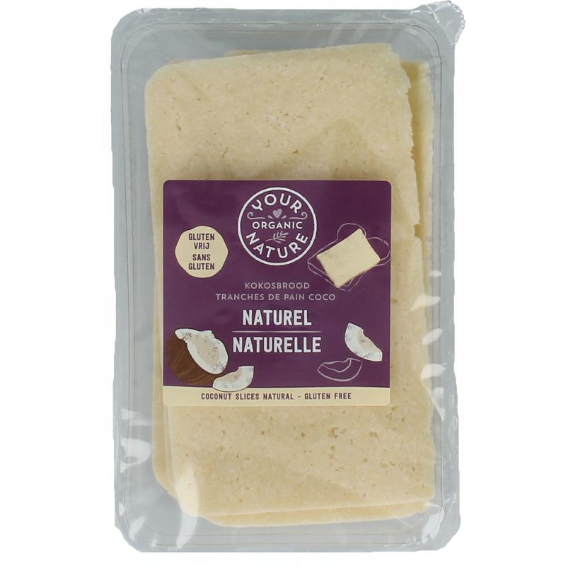 Your Organic Nat Kokosbrood Naturel Bio