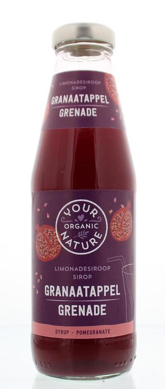 Your Organic Nat Limonadesiroop Granaatappel Bio