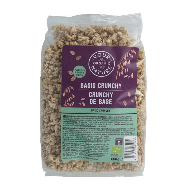Your Organic Nat Muesli Crunchy Basis Bio