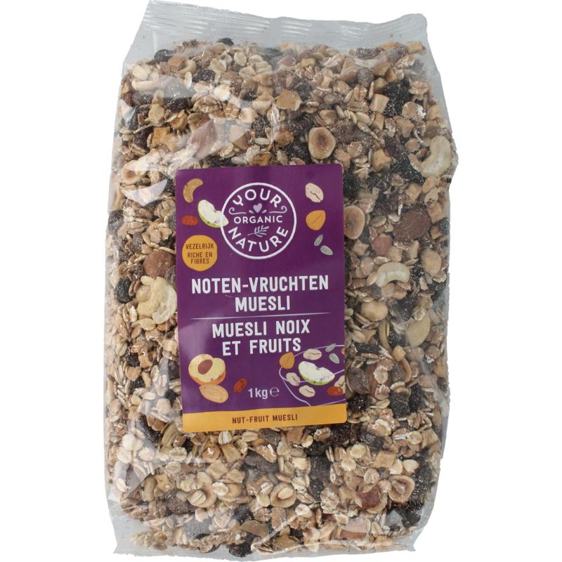Your Organic Nat Muesli Noten Vruchten Bio