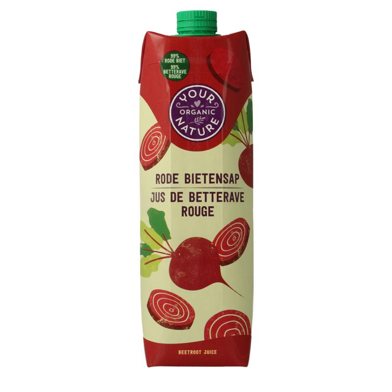 Your Organic Nat Rode Bietensap Bio