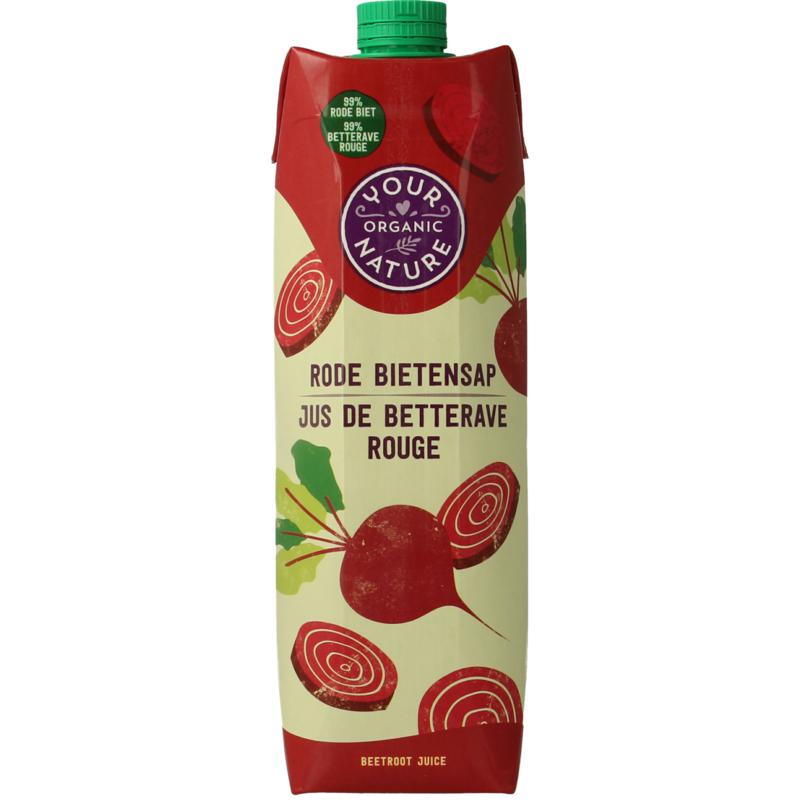 Your Organic Nat Rode Bietensap Bio