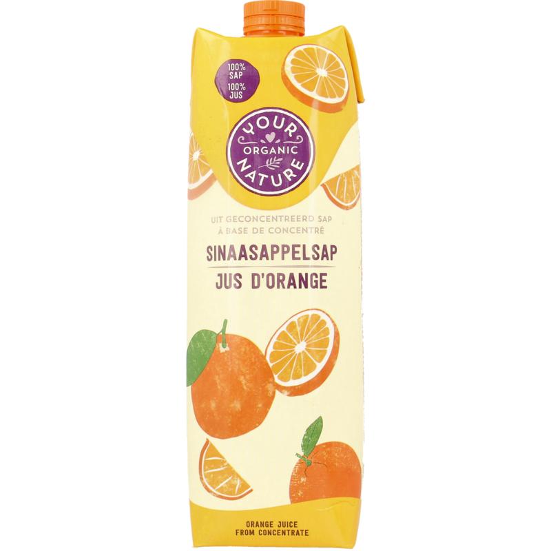 Your Organic Nat Sinaasappelsap Bio