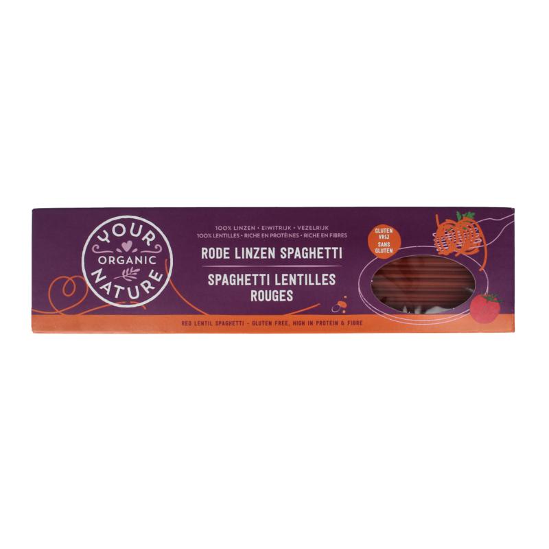 Your Organic Nat Spaghetti Rode Linzen Bio