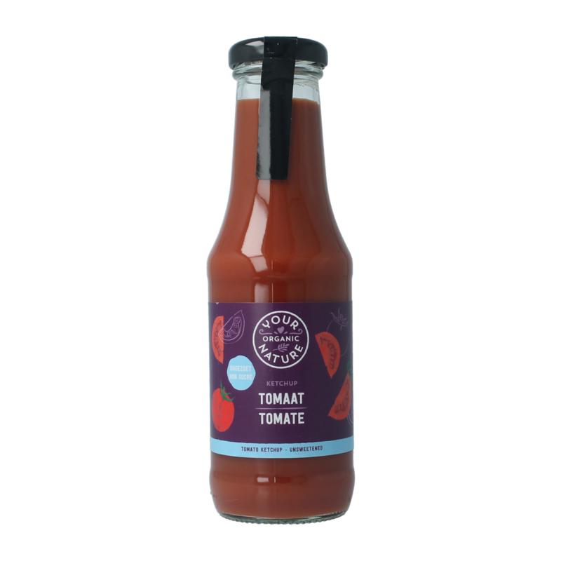 Your Organic Nat Tomatenketchup Ongezouten Bio