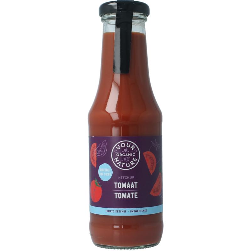 Your Organic Nat Tomatenketchup Ongezouten Bio