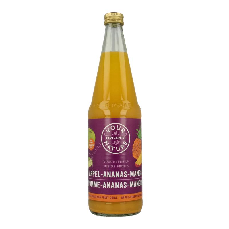 Your Organic Nat Vruchtensap Appel Ananas Mango Bio