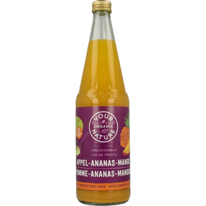 Your Organic Nat Vruchtensap Appel Ananas Mango Bio